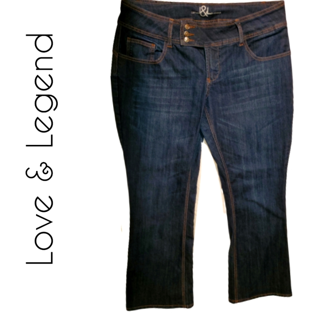 [16] 🤗Last Chance🤗 - Love & Legend ~ Wide Leg Curvy Jean